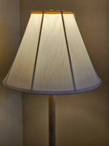 lot 55 image: Provincial Floor Table Lamp from Leviton