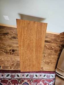 lot 152 image: Primitive Trapezoid Side Table