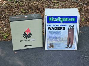 lot 196 image: Waders XL & Size 11 Covers