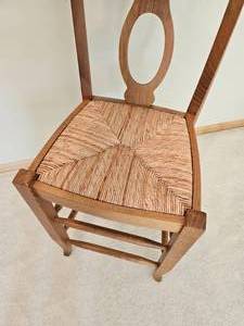 lot 123 image: Pottery Barn Napoleon Stool