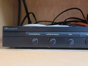 lot 166 image: Russound Impedance Matching 6 Pair Speaker Selector - SS-6.2