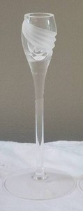lot 187 image: Elegant Lenox Crystal Candlestick Pair