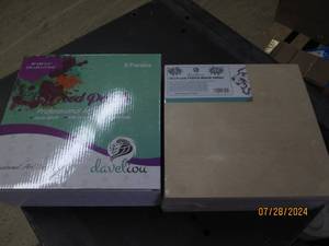 lot 182 image: package of new davelion 10 inch x 10 inch pure birch wood panels 4 in box new