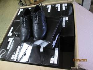 lot 208 image: case of 18 pairs of new shoes sizes 6-7-8-9-10