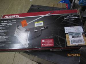 lot 210 image: roberts 13 inch multi floor cutter...