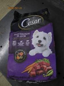 lot 211 image: cesar dog food 5lbs...