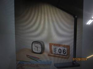 lot 217 image: Aleris LED Desk Lamp with USB Built-in Battery 13 new retail $135.00