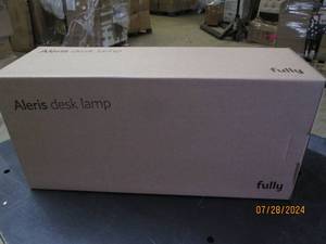 lot 223 image: Aleris LED Desk Lamp with USB Built-in Battery 13 new retail $135.00