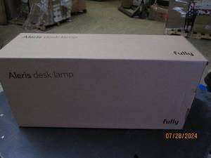 lot 224 image: Aleris LED Desk Lamp with USB Built-in Battery 13 new retail $135.00