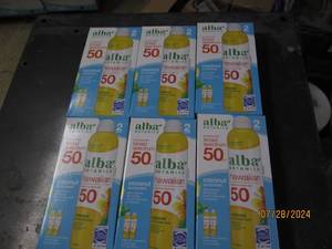 lot 248 image: 6 packages of 2 alba botanica broad spectrum 50 spf hawaiian suncreen