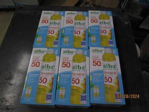 lot 250 image: 6 packages of 2 alba botanica broad spectrum 50 spf hawaiian suncreen
