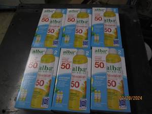 lot 252 image: 6 packages of 2 alba botanica broad spectrum 50 spf hawaiian suncreen
