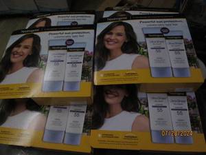 lot 258 image: 6 pacakges of 2 neutrogena ultra sheer dry tuch spf 55 sunscreen