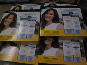 lot 259 image: 6 pacakges of 2 neutrogena ultra sheer dry tuch spf 55 sunscreen