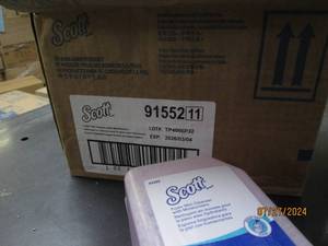 lot 31 image: case of 6 scott 1 liter foam skin cleaner with moisterizer