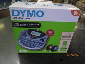 lot 59 image: dymo letratag label maker...