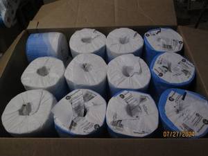 lot 70 image: 36 rolls of pacifice blue toilet paper