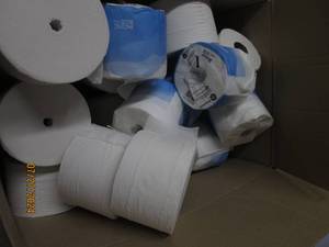 lot 87 image: box of toilet paper...