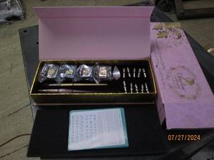 lot 151 image: new davelion calligraphy set...