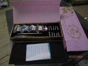 lot 155 image: new davelion calligraphy set...