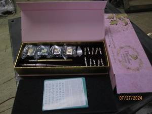 lot 157 image: new davelion calligraphy set...