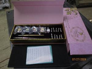 lot 158 image: new davelion calligraphy set...