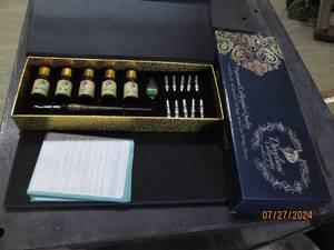 lot 164 image: new davelion calligraphy set black...