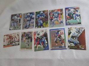 lot 8 image: Assorted Barry Sanders Cards...