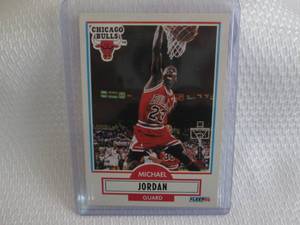 lot 11 image: 1990-91 Fleer Michael Jordan Card...
