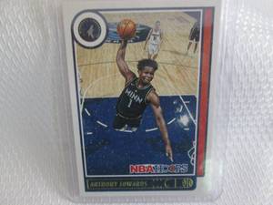 lot 12 image: 2021-22 NBA Hoops Anthony Edwards C...
