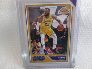 lot 49 image: 2020-21 Threads LeBron James Card...