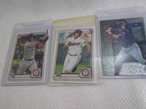 lot 56 image: Assorted Josh Jung Bowman Rookie Ca...