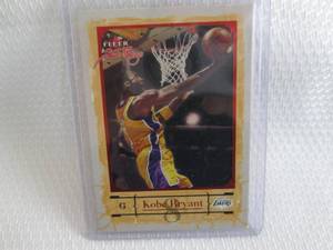lot 67 image: 2004-05 Fleer Kobe Bryant Card...
