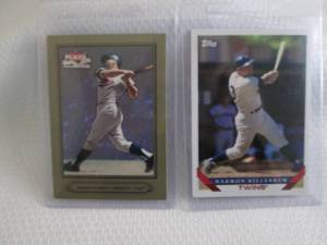 lot 71 image: 2 Harmon Killebrew Cards...