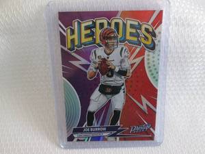 lot 78 image: 2023 Prestige Joe Burrow  Heroes Ca...
