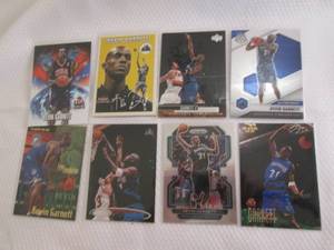 lot 84 image: Assorted Kevin Garnett Cards...