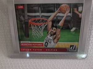 lot 85 image: 2021-22 Donruss Jayson Tatum Franch...