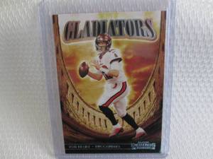 lot 95 image: 2021 Contenders Tom Brady Gladiator...
