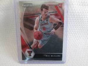 lot 103 image: 2021 Prizm Mac McClung Rookie Card...