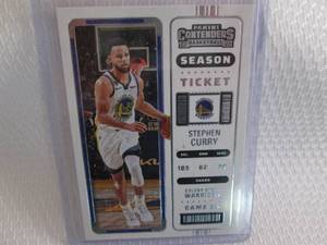 lot 111 image: 2022-23 Contenders Stephen Curry Ca...