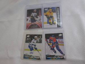lot 116 image: Upper Deck Hockey Young Guns Rooki...
