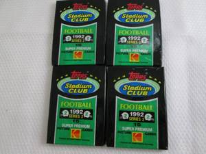 lot 117 image: 1992 Stadium Club Series 2 Football...