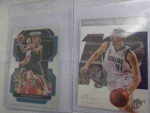 lot 160 image: Dirk Nowitzki Cards...