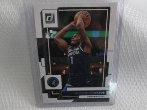 lot 164 image: 2022-23 Donruss Anthony Edwards Car...