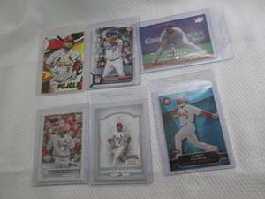 lot 195 image: Assorted Albert Pujols Cards...