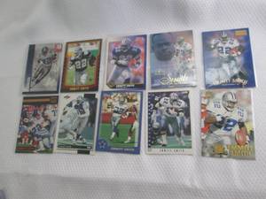 lot 204 image: Assorted Emmitt Smith Cards...