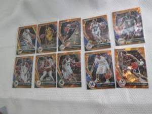 lot 205 image: 2021 Prizm Draft Picks Orange Prizm...