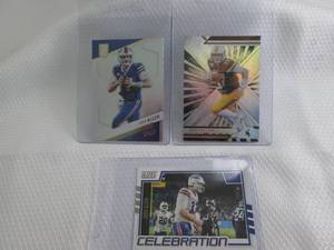 lot 218 image: Josh Allen Cards...
