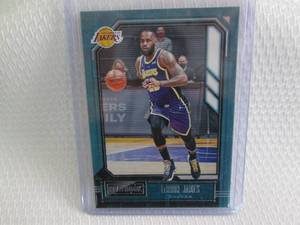 lot 223 image: 2020-21 Playbook LeBron James Card...