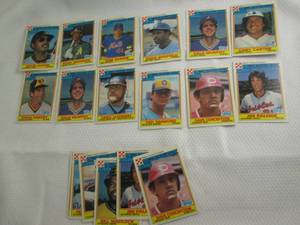 lot 228 image: 1984 Topps Purina Baseball Cards...